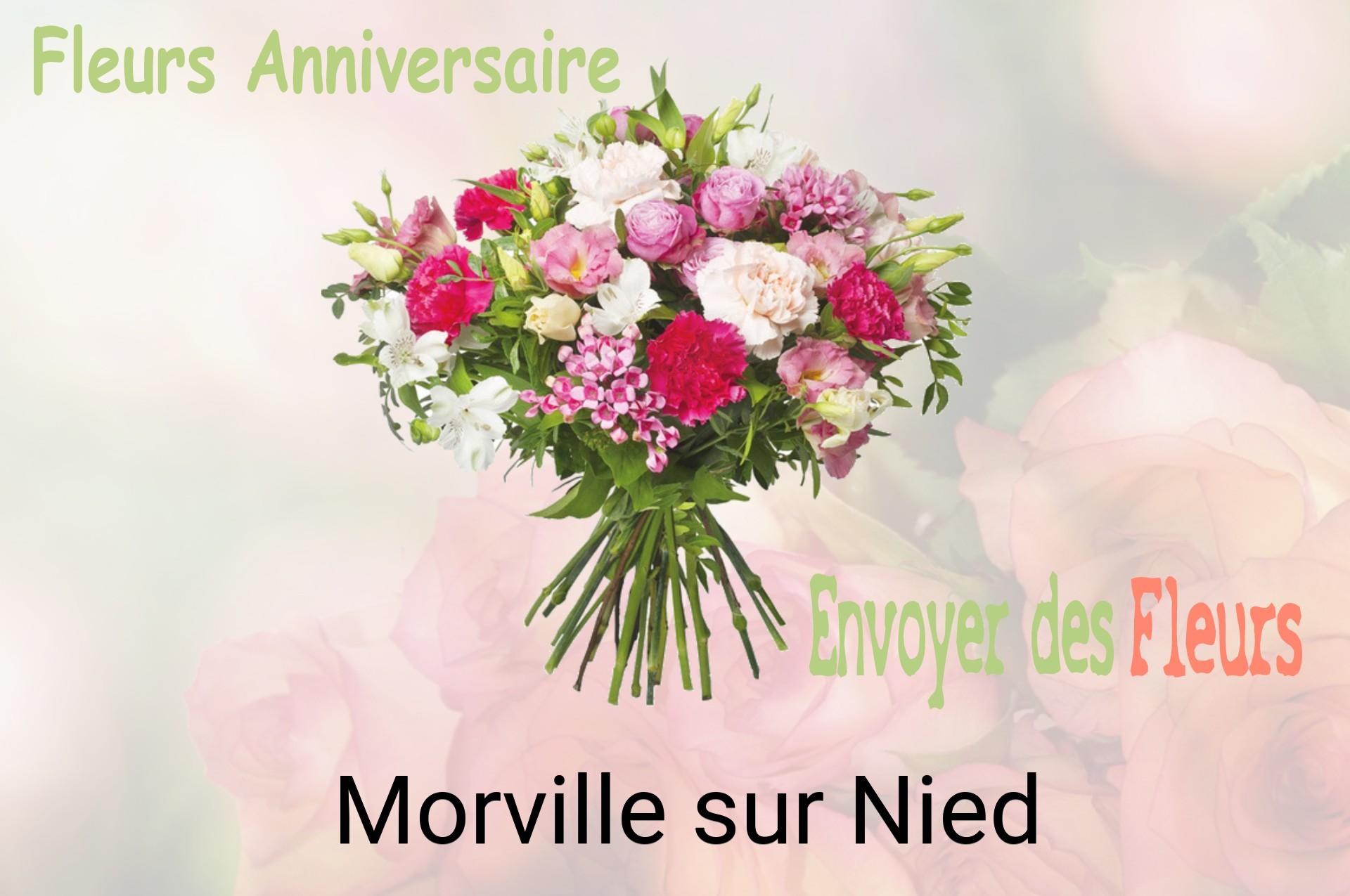 Bouquet de fleurs d’anniversaire livré à Morville-sur-Nied