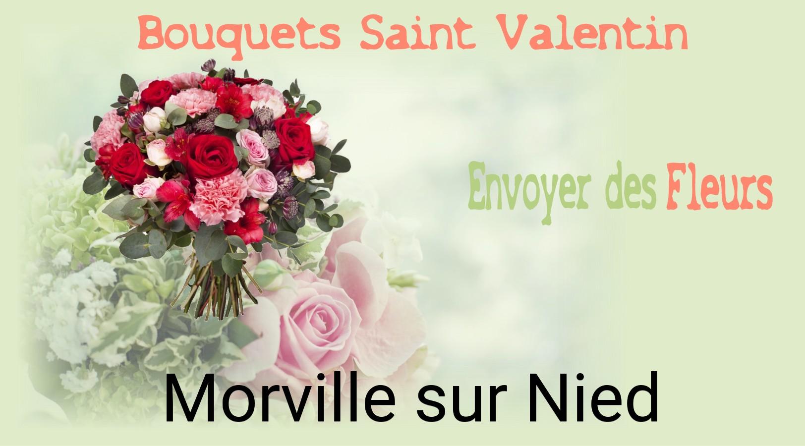 Roses de Saint-Valentin livrées à Morville-sur-Nied